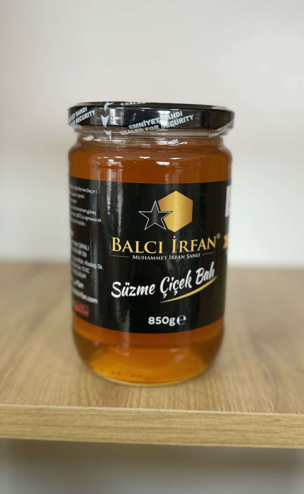 Süzme Çiçek Bal Şekersiz (850ge 781  prolin bandı)