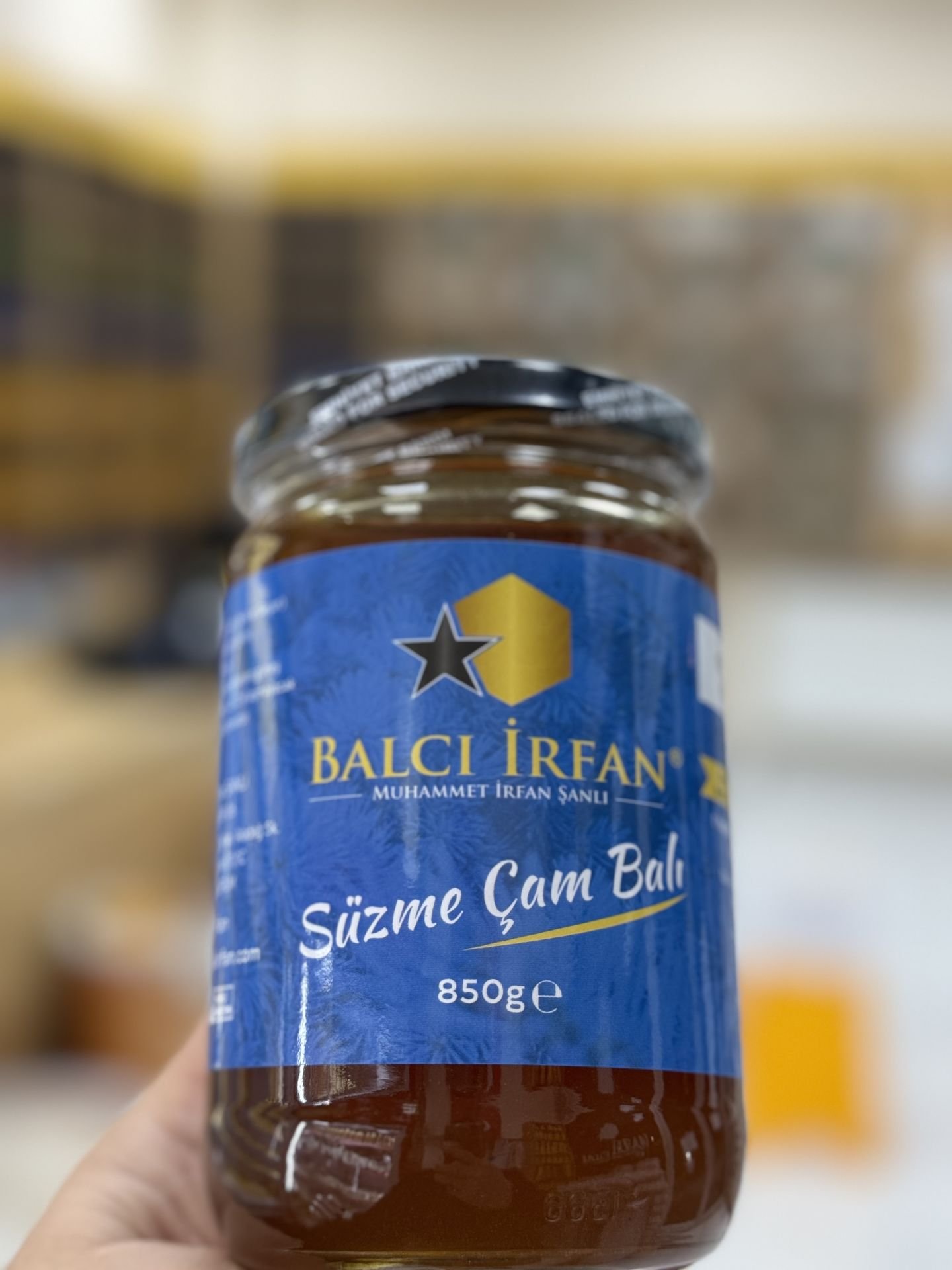 Çam Süzme Balı Şekersiz(850g e)