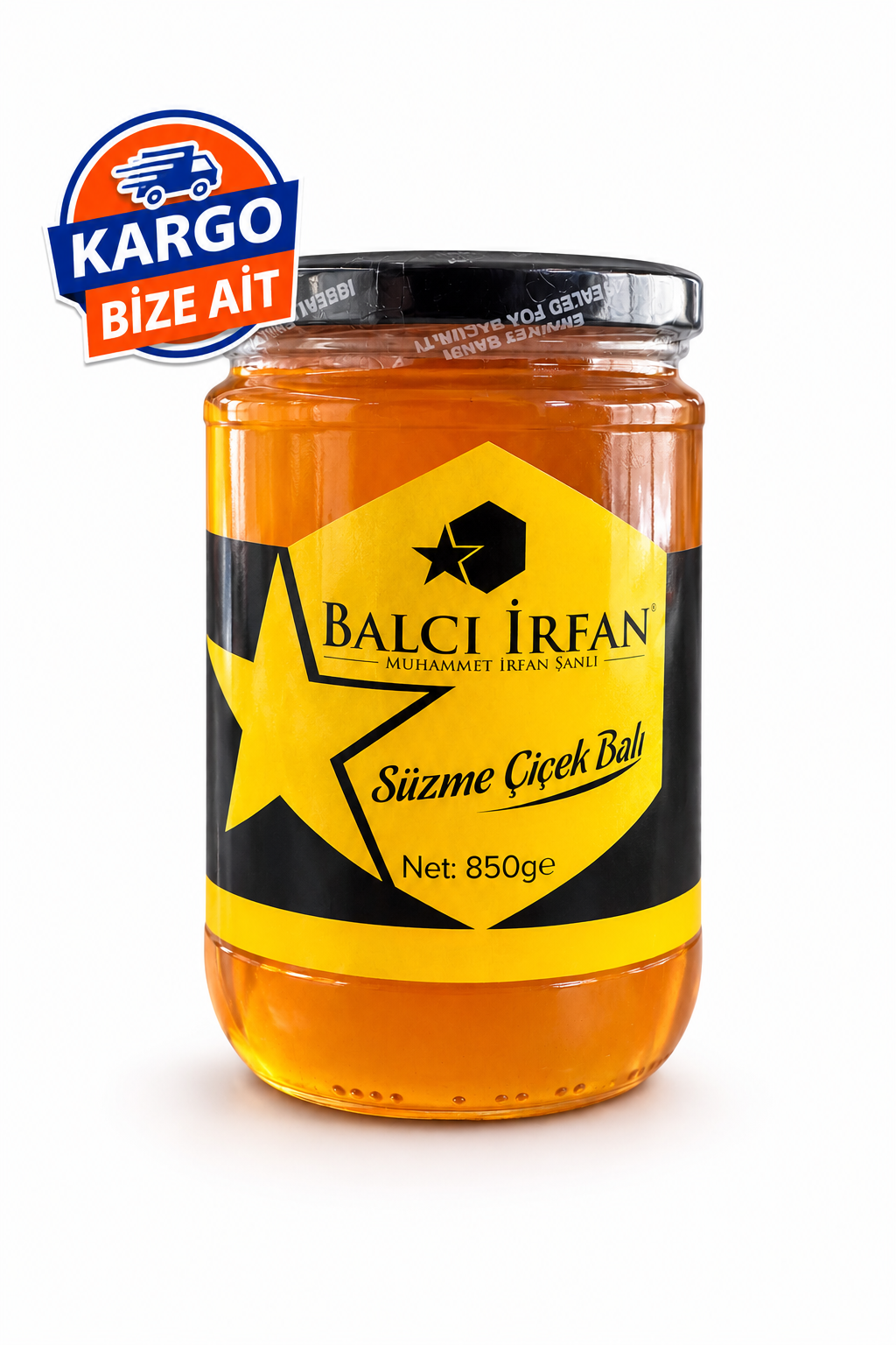SÜZME ÇİÇEK BALI ŞEKERSİZ  850 GE TAK 215 SARI SERİ