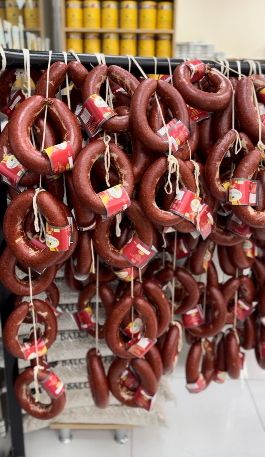 SUCUK DANA 1 KANGAL 850 GR FERMENTE